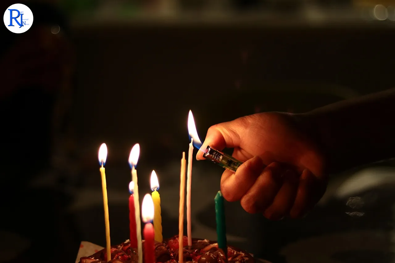 candle, fire, cake, flame, light, the light of a candle, romance, candle light