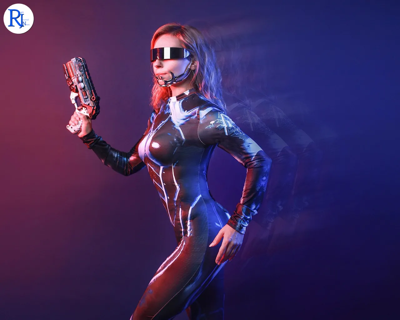 woman, cyborg, android, weapons, cyberpunk, warrior, soldier, fantastic