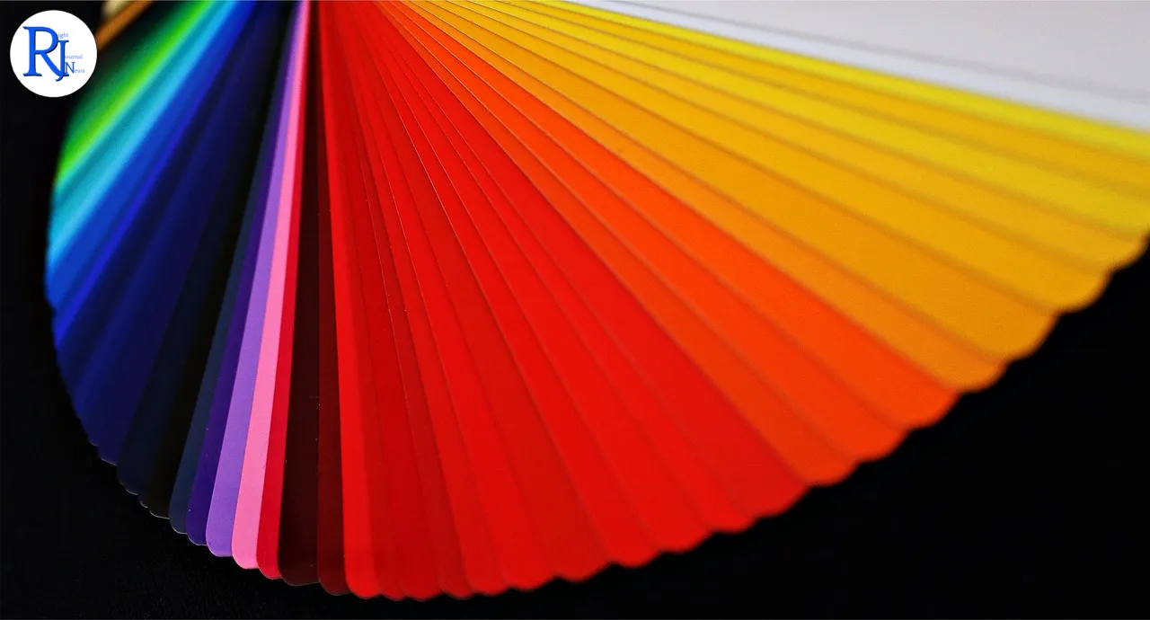 color fan, color picker, to dye, color palette, palette, multicoloured, coloured, fanned out